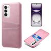 For Oppo Reno12 5G (Global) Case Dual Card Slots PU Leather+Hard PC Phone Cover