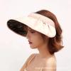 New Shell Hat Headband Hat Summer Sun Protection Face Cover Sun Hat Empty Top UV Protection Sun Hat
