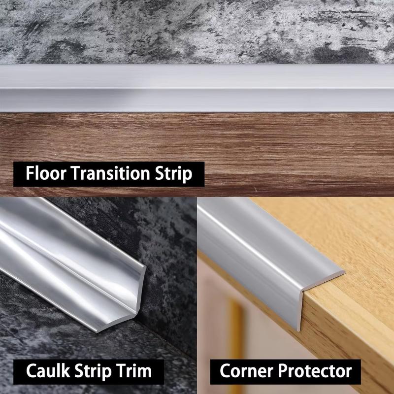 1M Self-Adhesive Wall Corner Decor Strip Waterproof Anti-collision Wall Sticker Internal External Corner Decor Strip Home Decor