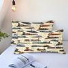 Comforter Vintage Painted Train Railway Pattern 3D Printed Simple Style Bedding Set Soft Comfortable S