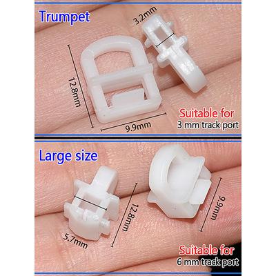 10 Adet Araba Perde Rayı Tekerlek Kamyon Perde Tokası Araba Perde Rayı Süspansiyon Halkası Kasnak Kayar Bilyalı Perde Rayı Klipsleri Kanca