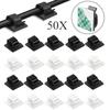 Car Cable Clamp Accessories Guiding Line Self-Adhesive Line Management Clips Wiring Wire Arrangement Electrical Equipment Winder