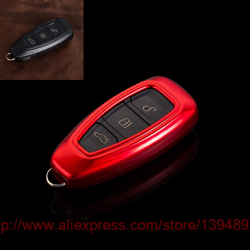 Car ABS Key Chian/key Cover/key Case/key Bag Fit for Ford Focus Ecosport Kuga Escape Fiesta Edge Mustang S-MAX