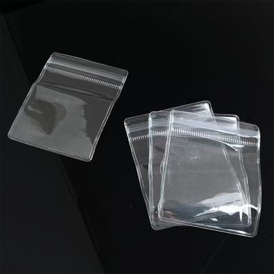 Transparent Pvc Self-sealing Bag, Jewelry Sealed Bag, Sealed Packaging Bag, Plastic Sealed Bag, Earrings, Anti-oxidation Storage Bag