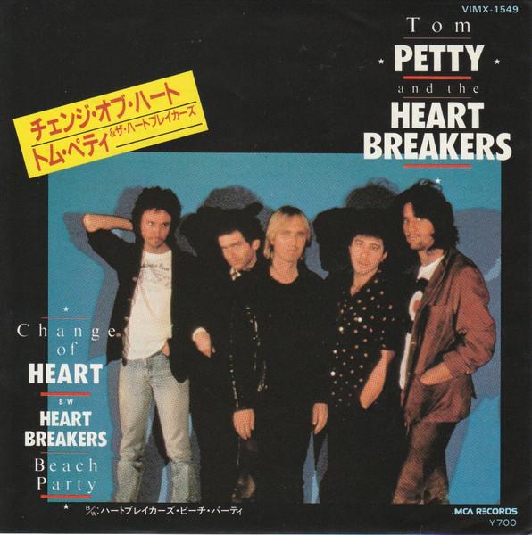 

7-дюймова платівка TOM PETTY & THE HEARTBREAKERS - Change Of Heart / Heartbreakers Bea VIMX1549 MCA 1983 Японський рок