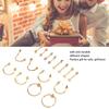 Nose Studs Set Stainless Steel Exquisite Different Shapes Safe Smoothing Polished Surfaces Nose Studs for Women