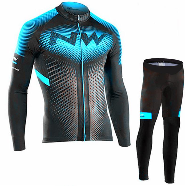 

Outdoor Cycling Clothing, Mountain Bike Long Sleeved Set, Spring and Autumn Quick Drying Breathable Cycling Pants Equipment, 2026 XXXL