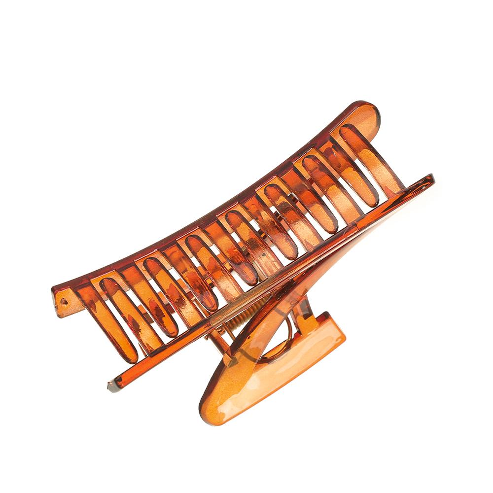 Einfache Z-förmige halbtransparente Haarspangen Haarnadel Mode Haarschmuck Große Haarklammer für Frauen Mädchen