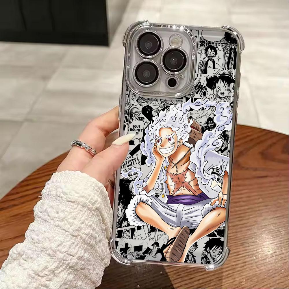 One Piece Luffy Monkey D Weiche Hülle Für iPhone 17 Pro 16 15 14 13 12 11 Pro Max Hülle 17 Plus 17E 16E 17Air Silikon Handyhülle