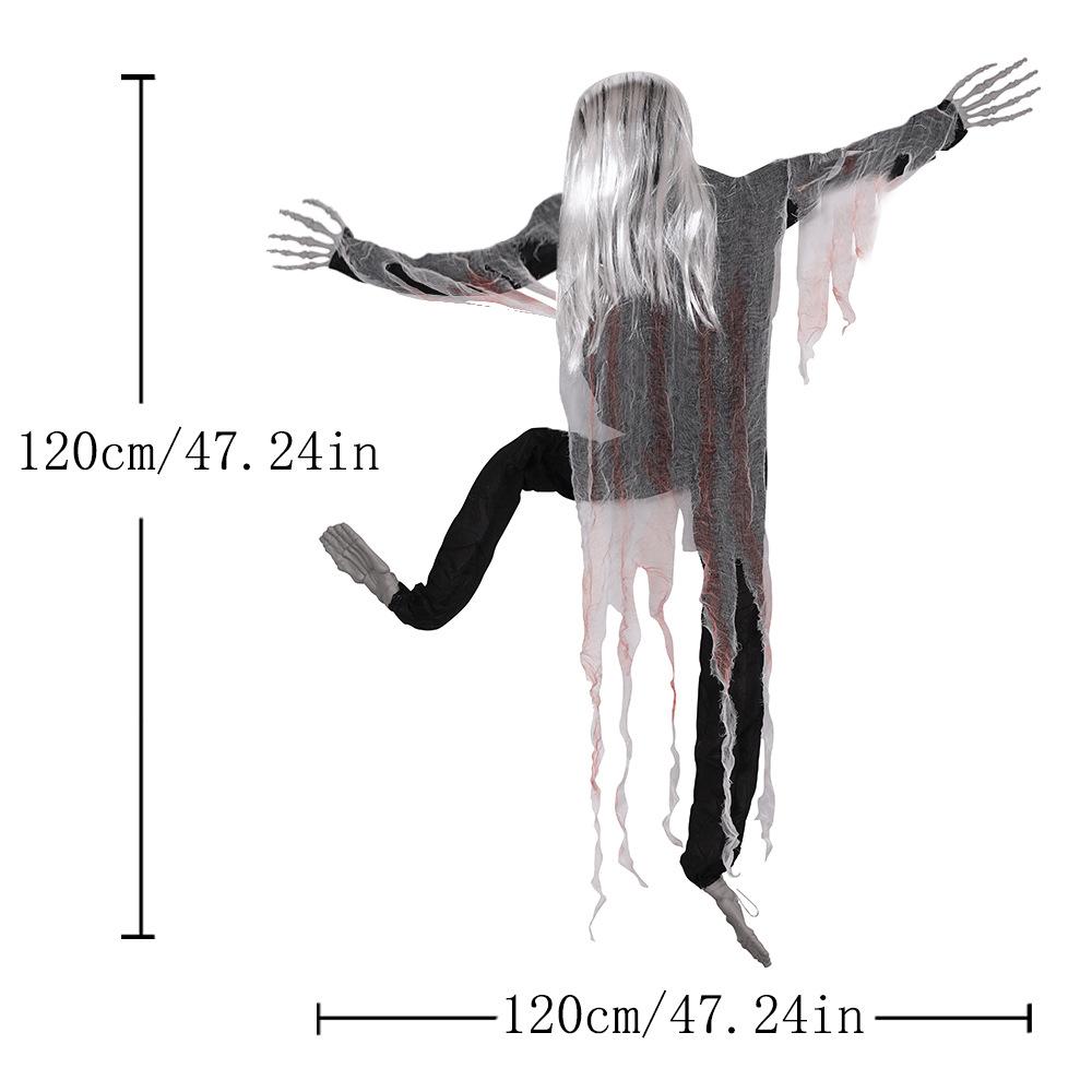 Wall Climbing Ghost Halloween Scary Scary Faceless Door Window Climbing Bed Ghost Bar Haunted House Secret Roo