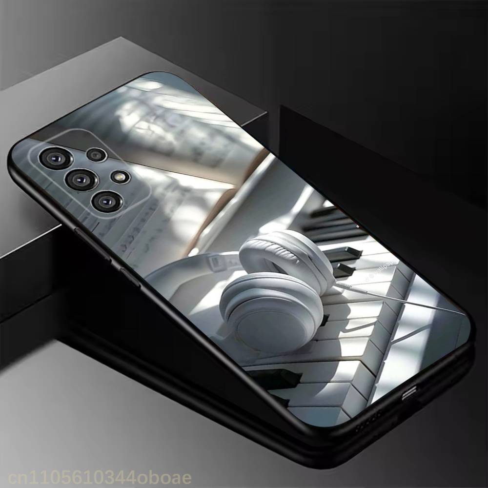 

Piano Classical Music Phone Case For Samsung Galaxy A13,21s,22,31,32,52,53,71,80,A91 Soft Black Shell SamsungA22 4G