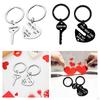 2 X Valentine's Day Keychain Car Boyfriend Girlfriend Couple