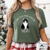 I Was Told There Would Be Treats Funny Tuxedo Cat Lover T-Shirt