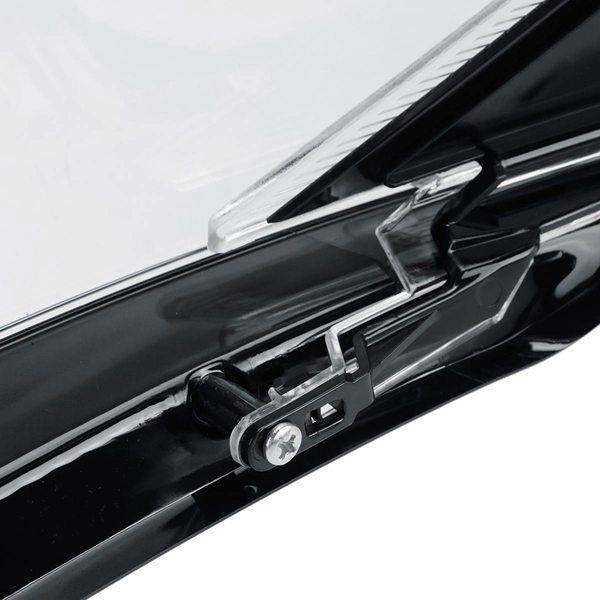 Transparent PC Car Front Left Headlight Bracket Shell - 1 pc Lampshade None
