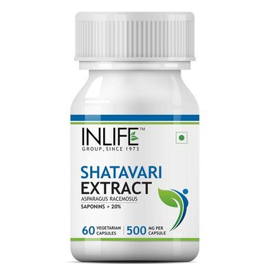 Shatavari Extract (60 Caps, 500 Mg), Shatavari Extract