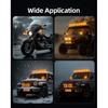 2pcs LED Work Light White Amber Driving Fog Light Daytime Running Light Led Light Bar For Car Truck Pickup Boat Suv Off Road Neon Lights 4