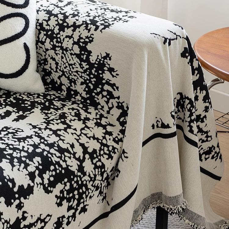 Sofa Cover Towel Four Seasons Universal Anti-Cat's Paw Cushion High-Grade Non-Slip Nordic Style Full Covered Sofa Cover