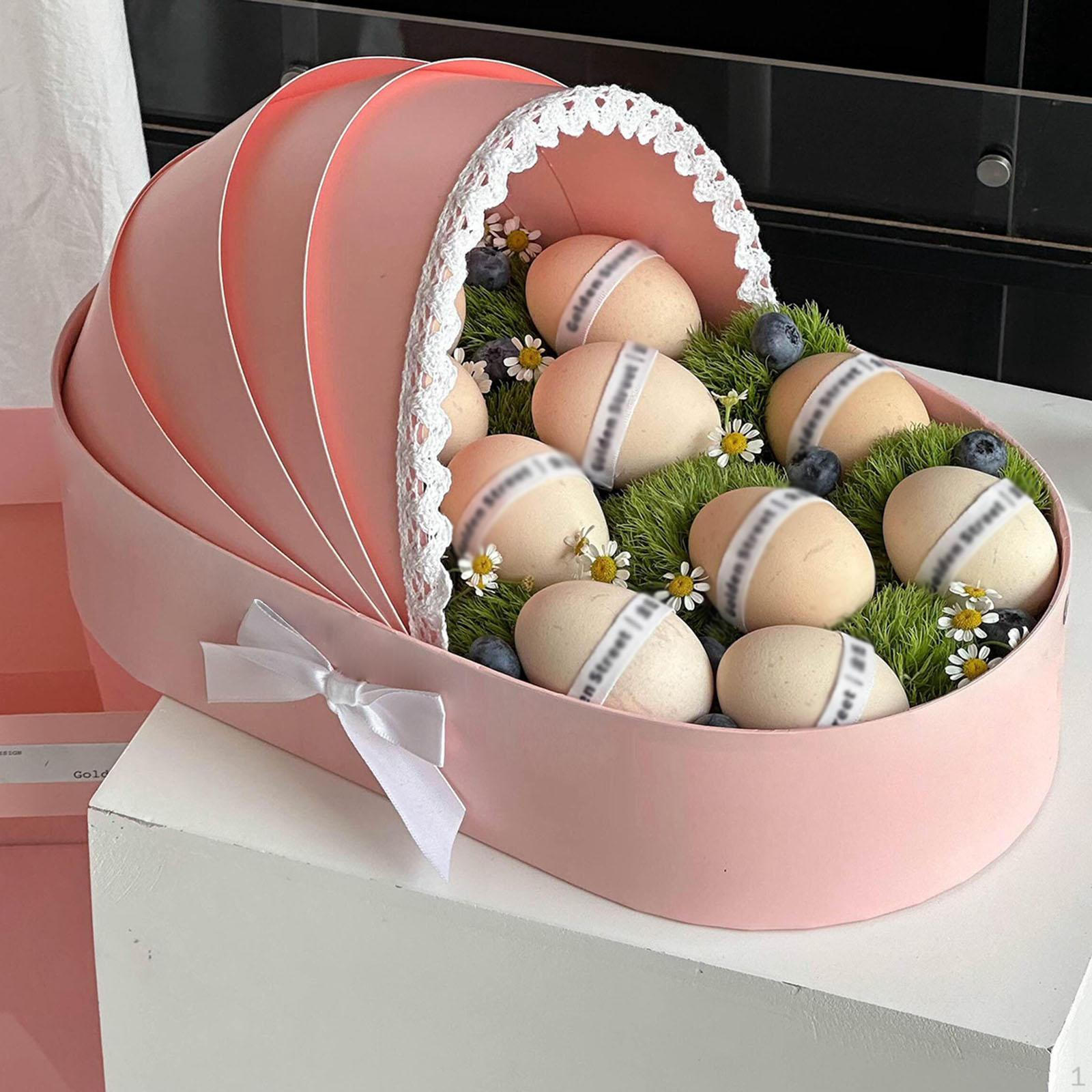 

Коробка для бэби-шауэра, Розовая, Цветочная корзина, Романтическое свадебное торжество, Декор для дома, Подарочная коробка на день рождения, Бумажная картонная коробка розовый