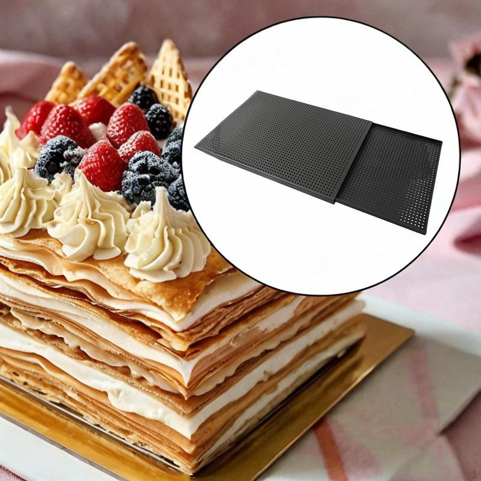 

Противни для выпечки Французский Наполеон Толстое печенье Алюминий Мильфей для 40cmx30cm 1.5mm