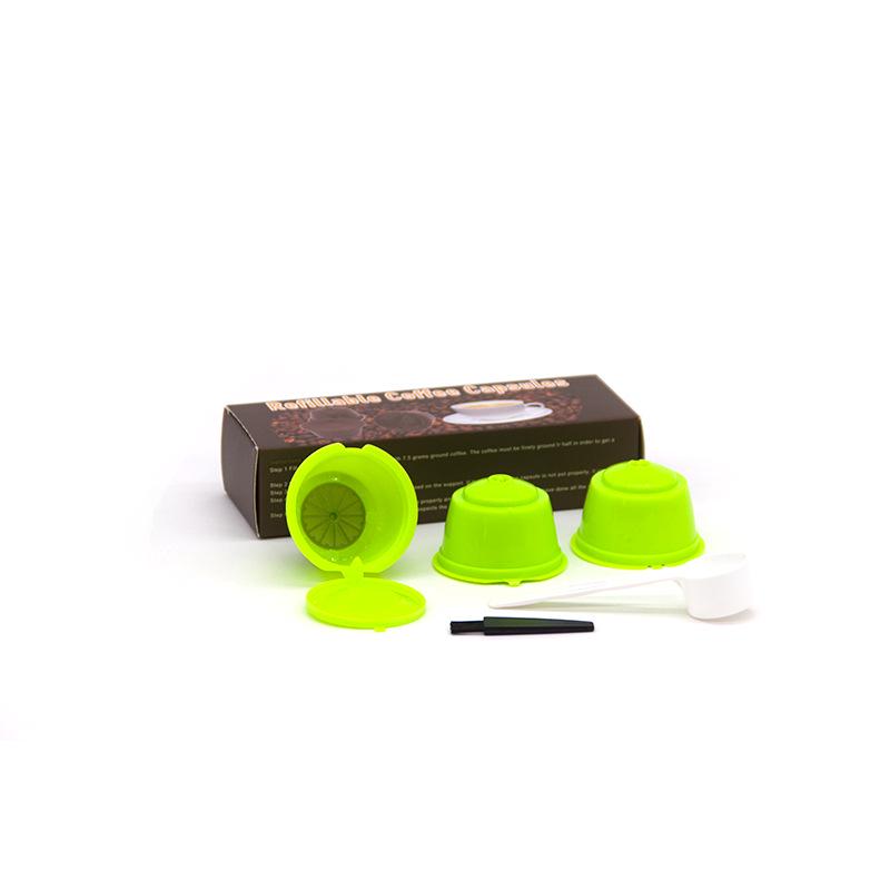 3-Pack Coffee Capsule Mesh Filters for DOLCE GUSTO - Color Box Packaging