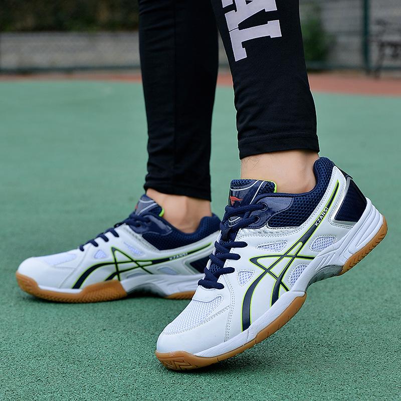 Professional volleyball shoes badminton shoes training shoes youth student sports shoes non-slip hand sneakers tennis shoes 36