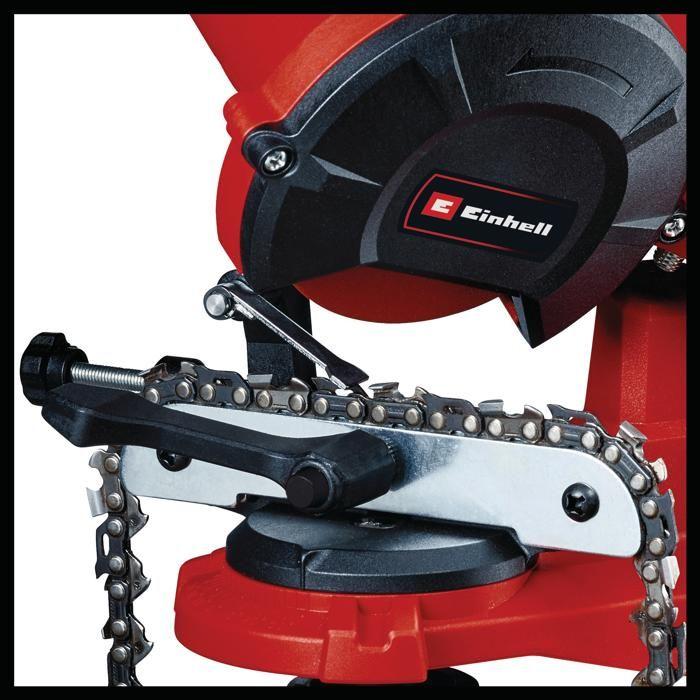 Einhell affûteuse de chaîne de tronçonneuse gc-cs 85 e (85 w, epaisseur de la meule 3,2 mn)) livrée avec 1 meule abrasive