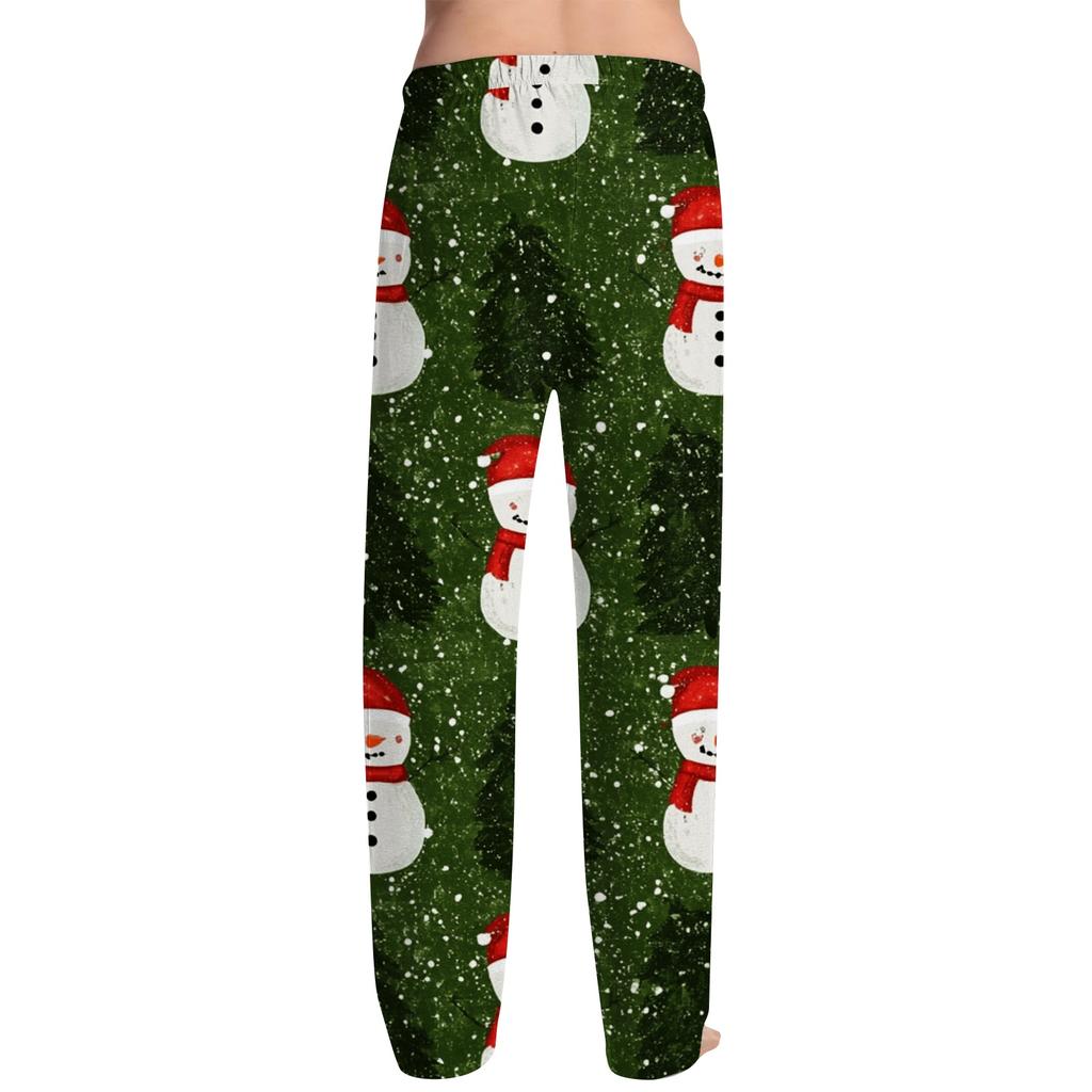 Men's Christmas Print Pajama Pants for Casual Lounging and Sleep