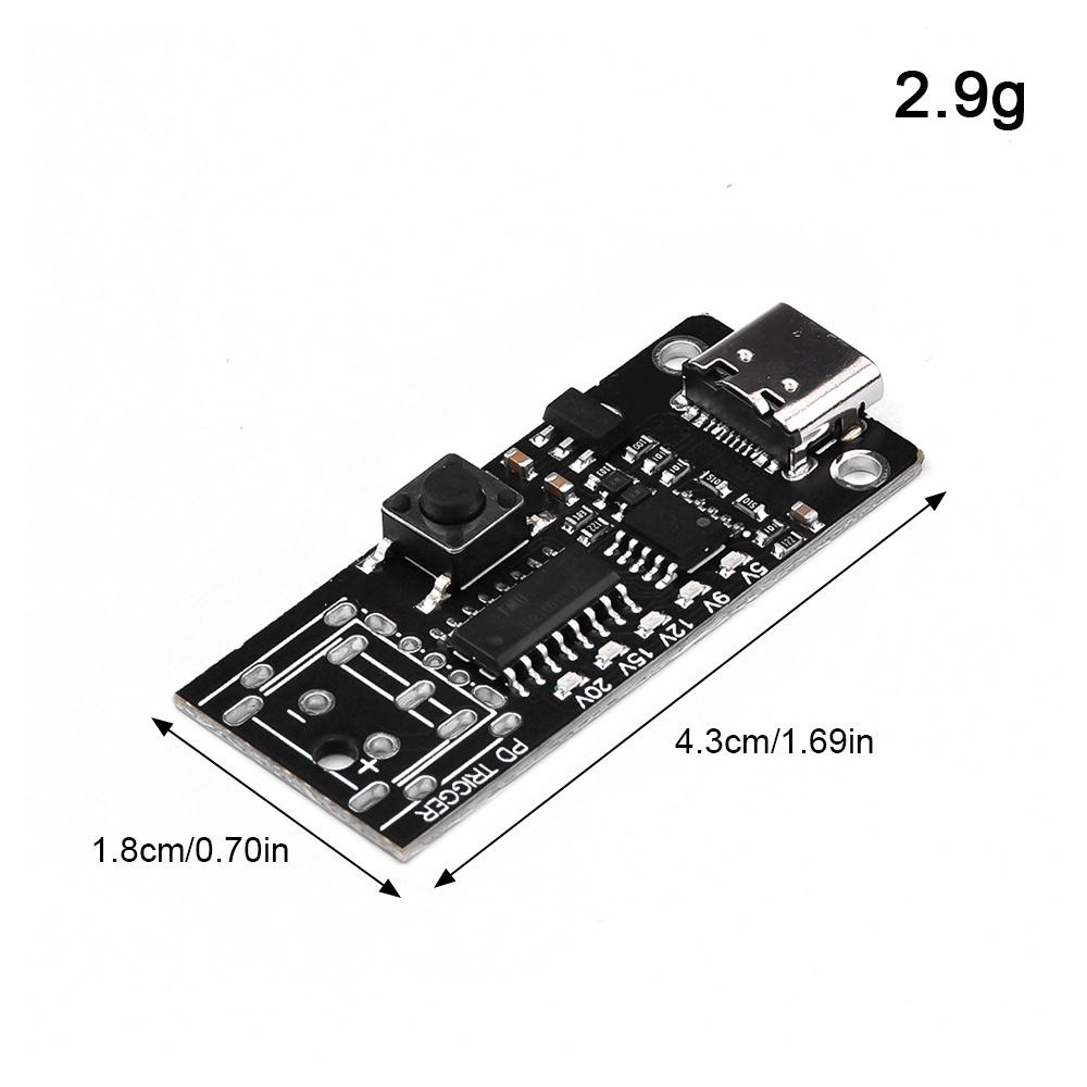 USB-C Fast Charge Trigger Board Module PD/QC Decoy Board Fast Charge USB Type-c High Speed Charger Power Delivery Boost Module