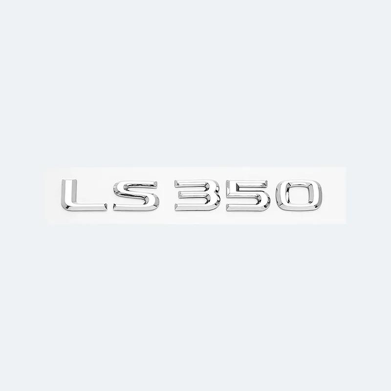 AABGE1 For Lexus LS LS350 LS400 LS460 LS460L LS500h LS600h LS600 Car Trunk ABS Chrome Letters Logos Badge Emblem Decals Styling Sticker