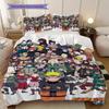 Anime-Naruto Soft and Comfortable Duvet Cover, Children's Bedding Set Gift, Extra Large Size, Various Sizes Available LXR43