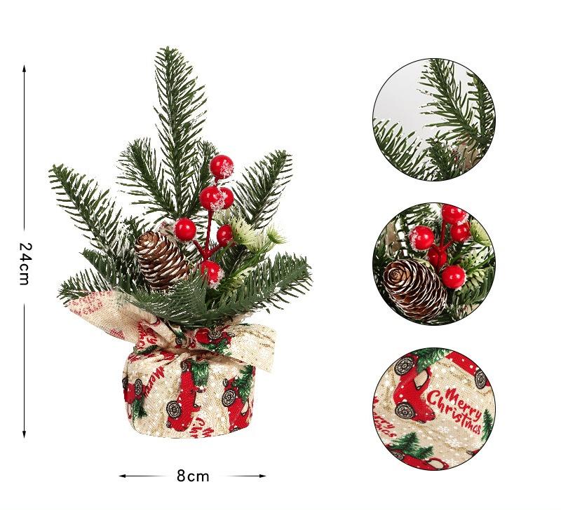 

Деревянная ПВХ Рождественская Елка Центральный Элемент Настольная Цветочная Композиция Декор для Праздничных Подарков Праздничные Рождественские Украшения Аксессуары