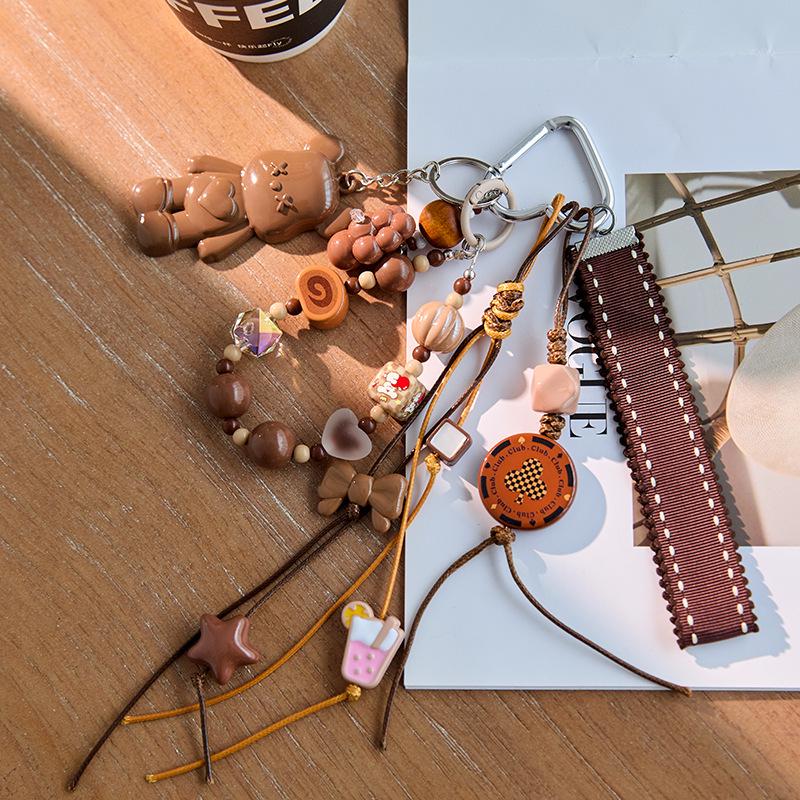 2026miu Creative Woven Phone Charm - Trendy Internet Celebrity Style