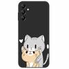 Silicone Phone Case For Samsung Galaxy A54 5G A34 A14 A24 Cover TPU Protective Soft Cat Para Funda for SAMSUNG A54 A 54 Fashion
