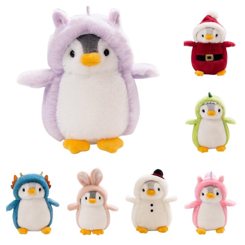 Cute And Soft Stuffed Penguin Toy For Dressing Up Perfect Gift For Business Occasions New Cross-border Product Characters)
