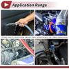 1 Pcs for Air and Water Silicone Vacuum Tubing Hose High Temperature Automotive Vacuum Line 16.4Ft 3/16" 4mm ID 2.5mm Thickness Blue 130PSI Max