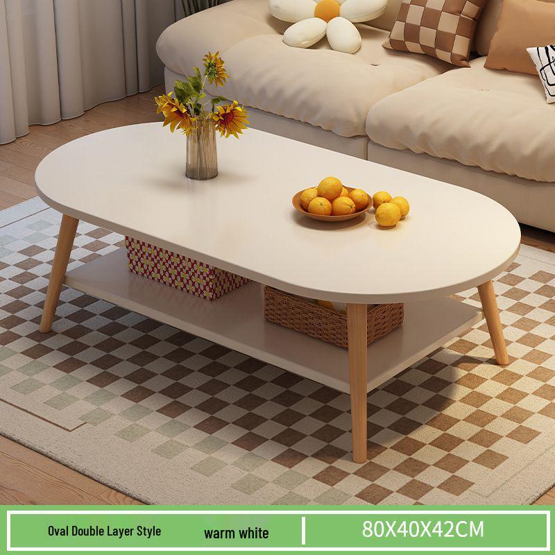 Nordic Minimalist Coffee Table for Living Room or Small Apartment