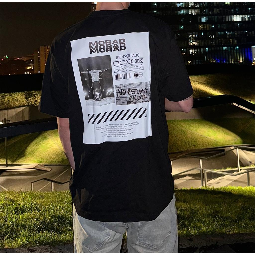 T-shirt Morad Sigue Tour Album T Shirt Ανδρικό Γυναικείο Υψηλής Ποιότητας Βαμβακερό T-shirt Μόδα Hip Hop Κοντομάνικο T-shirts Streetwear