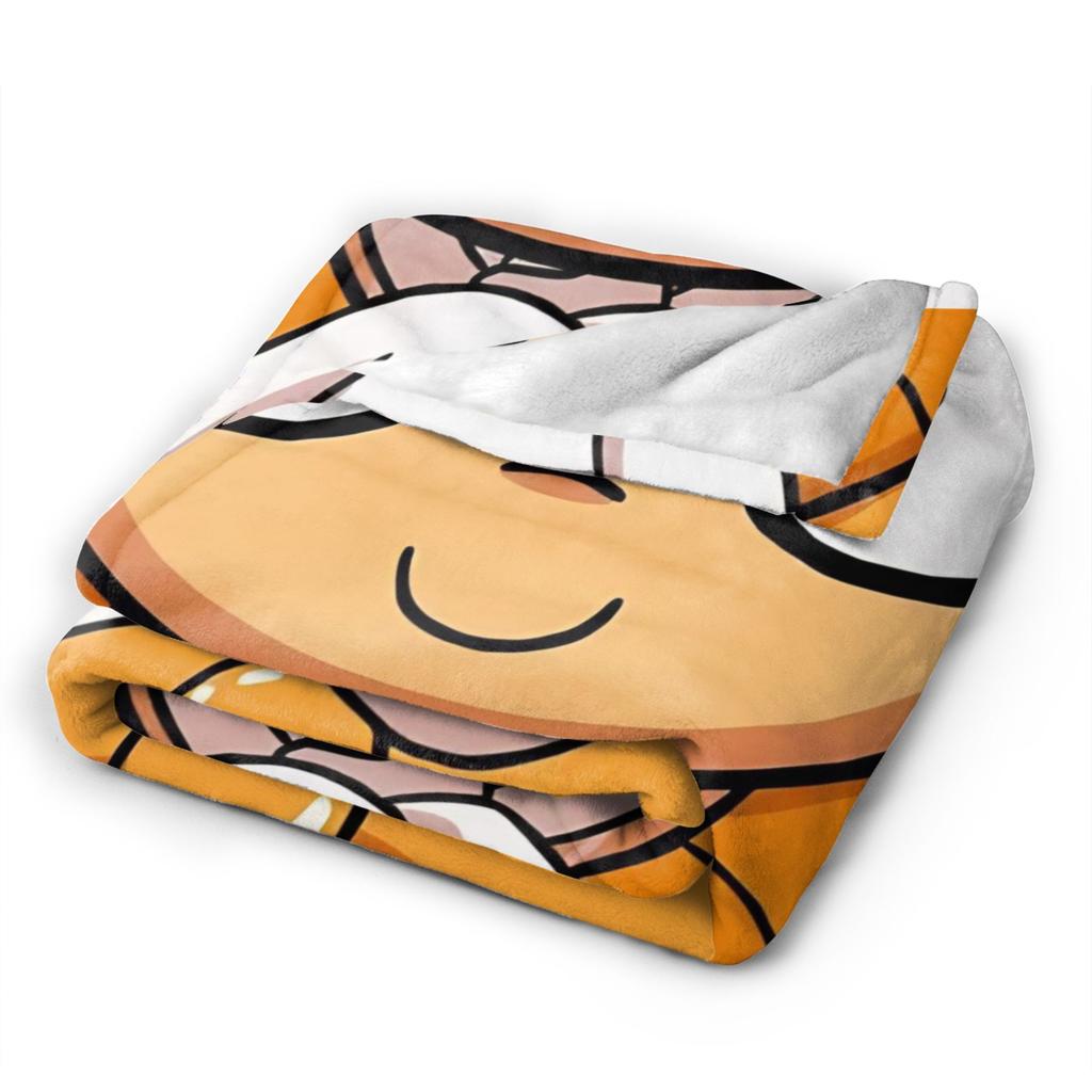 Cartoon Mymy Ongezelligs Blanket Fleece Textile Decor Multifunction Super Soft Throw Blanket For Bedding Car Bedding Throws