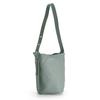 Barcos Bucket-Shaped Shrink Leather Shoulder Bag, Unique Design for Women, More Storage Than It Looks, Black