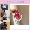 Cute Mini Pearl Handle Crossbody Bag For Kids And Adults Lightweight Pu Leather