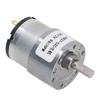 DC Gear Motor Good Conductivity Brass Coil Large Torsion CW CCW Stable Worm Gear Motor DC12V 960RPM