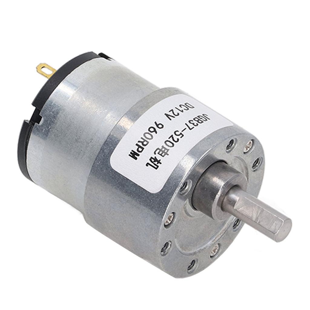 DC-girmotor God ledningsevne Messingspole Stort dreiemoment CW CCW Stabil snekkegirmotor DC12V 960RPM