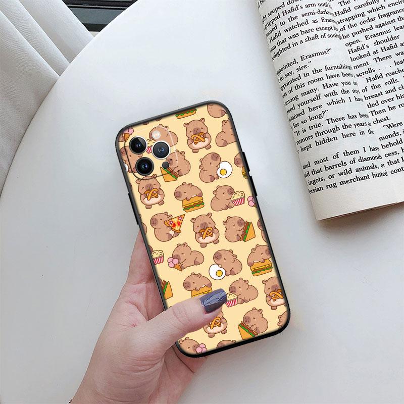 Cartoon  Capybara New High-End Cover Phone Case for Redmi Note 13 14 Pro+ Plus A3 13X 13C 14S 14C