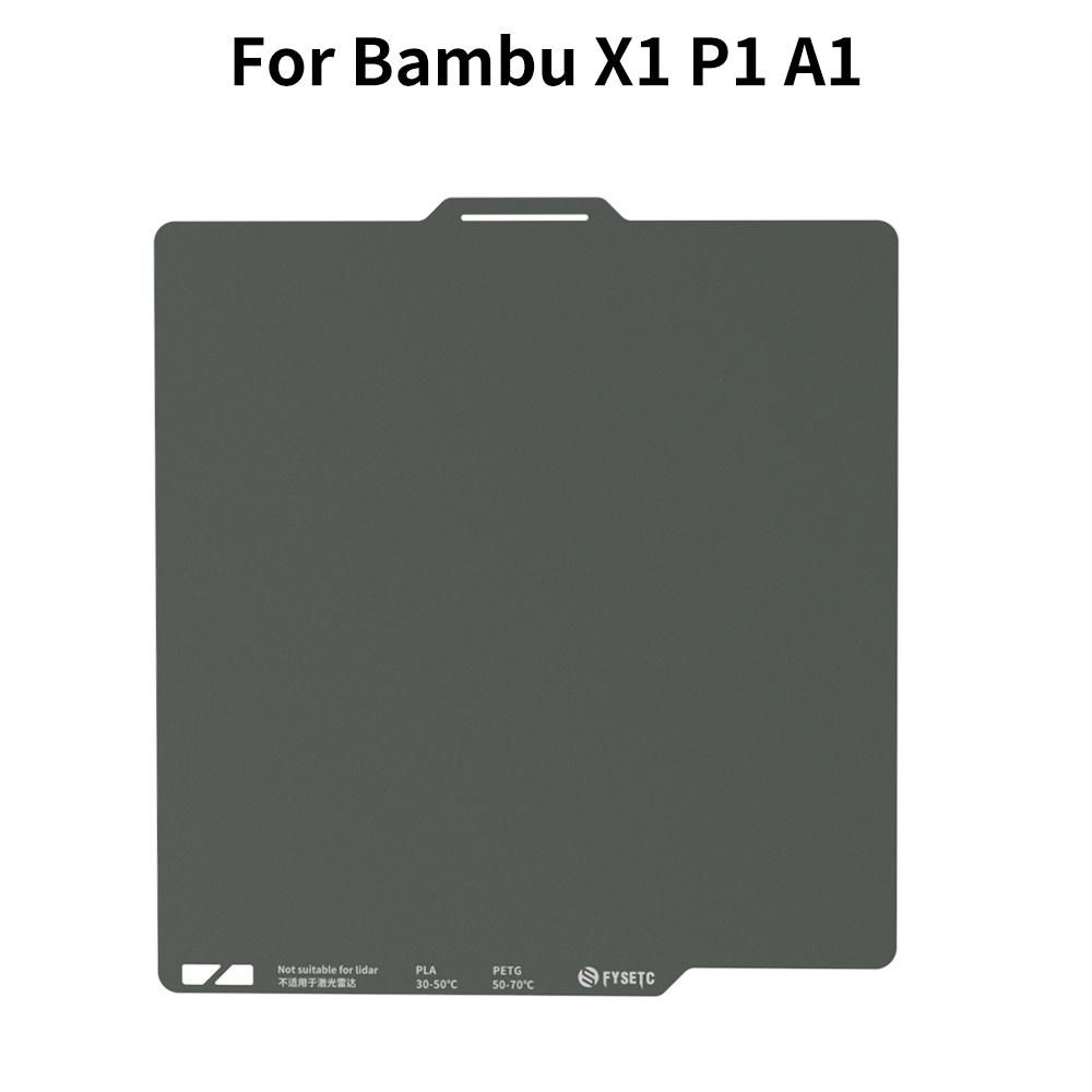 For Bambu Lab X1/P1/A1/H2D CryoNix 3D Printer Cold Plate Compatible Strong Adhesion High Low Temperatures For 3D Printer Parts 257x257mm