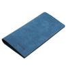 Hengsheng Men's Vintage Long Thin Matte Leather Wallet