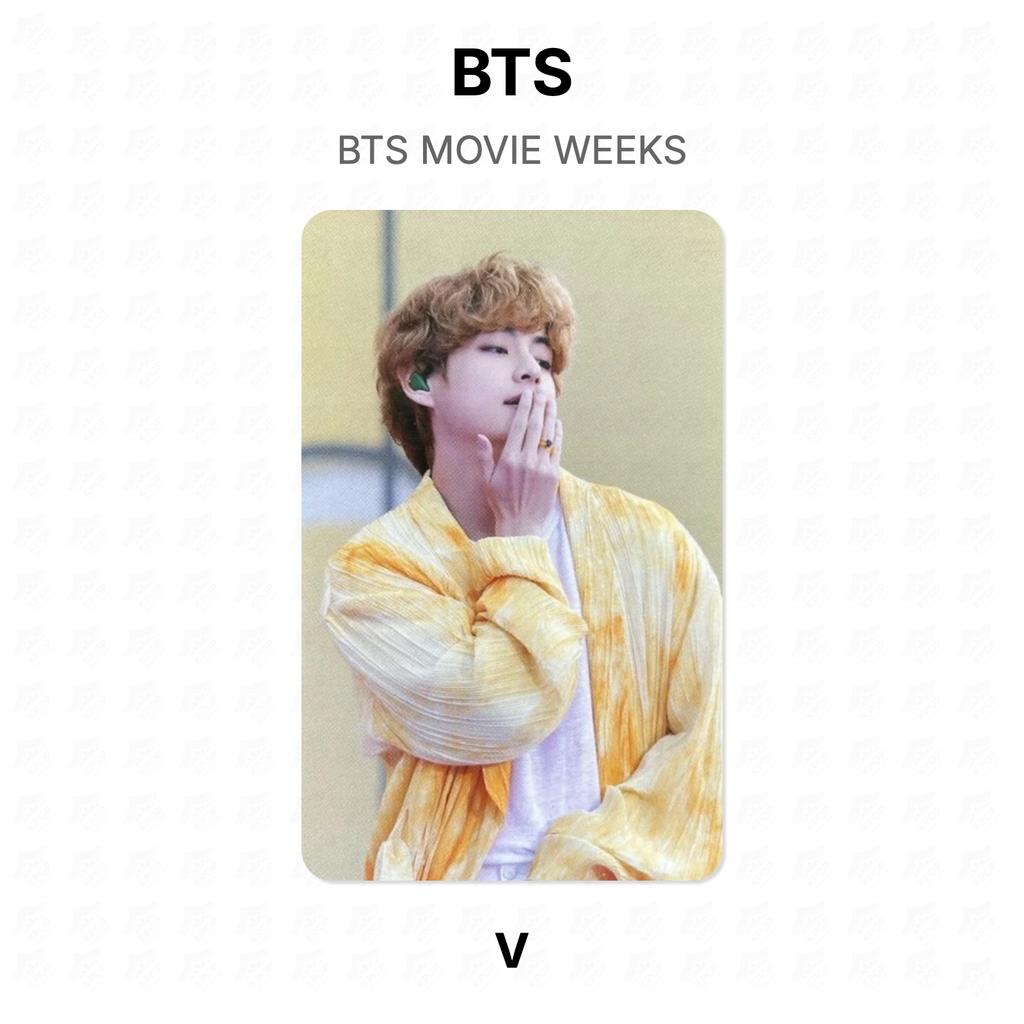 BTS MOVIE WEEKS Official Photocard