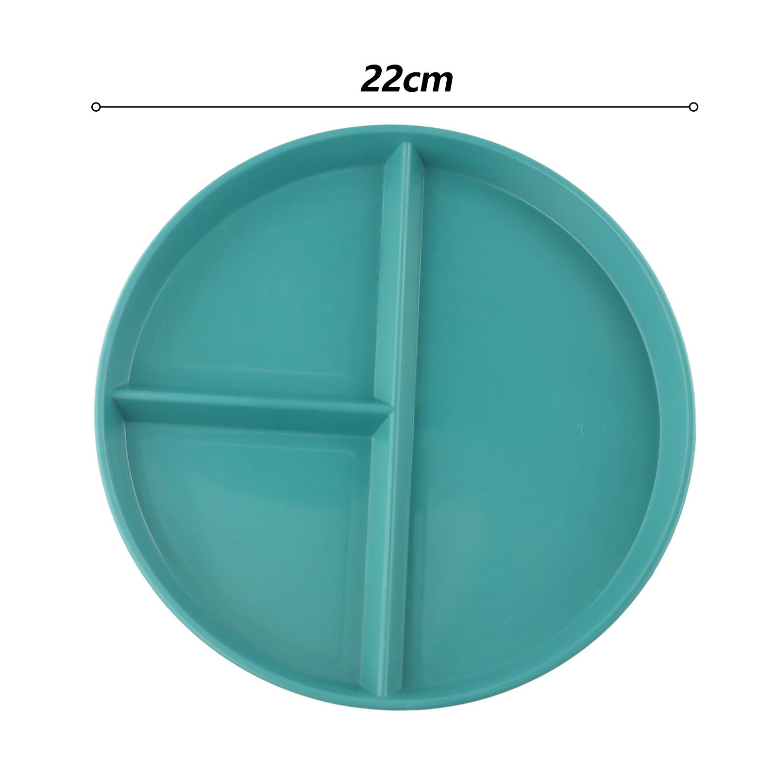 Темно-зеленая обеденная тарелка с отделениями Многоразовая Зеленая Название части компания blizzard синий