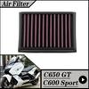 FOR BMW C650GT 2012-2020  C600 Sport 2012-2018  Motorcycle High Flow Air Filter Intake Cleaner C650 GT C600Sport