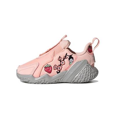 Cleofus X 4Uture Rnr Ac I Slip Resistant Abrasion Resistant Low Top Running Shoes Pink Gray Infant And Toddler FW8035