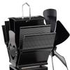 Stove Fan 6 Blade Mini Fireplace Fan Heat Powered Wood Stove Fan